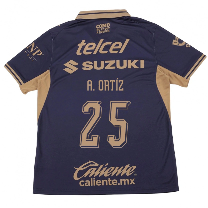 Danxen Women Arturo Ortiz #25 Purple Brown Home Jersey 2026/27 T-Shirt