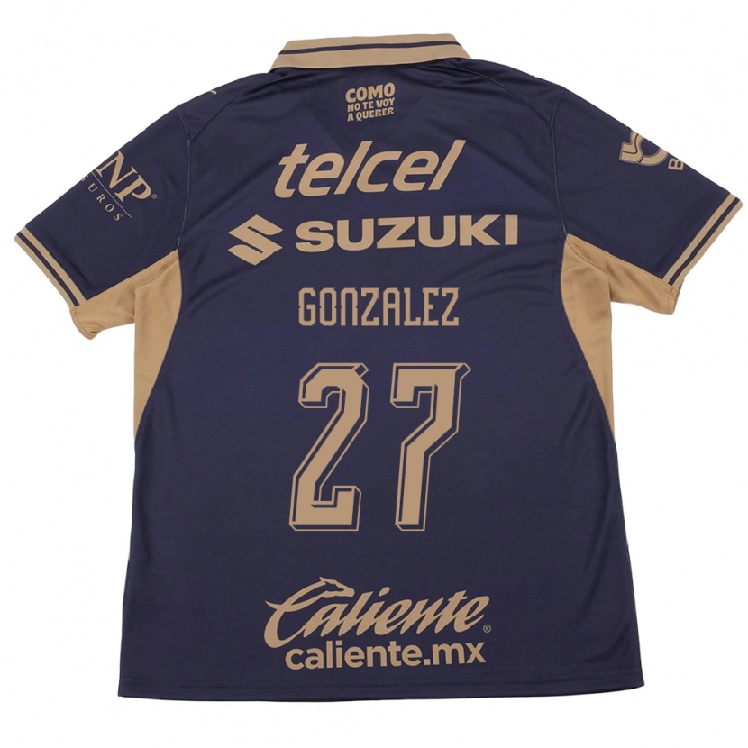 Danxen Women Heidi Gonzalez #27 Purple Brown Home Jersey 2026/27 T-Shirt