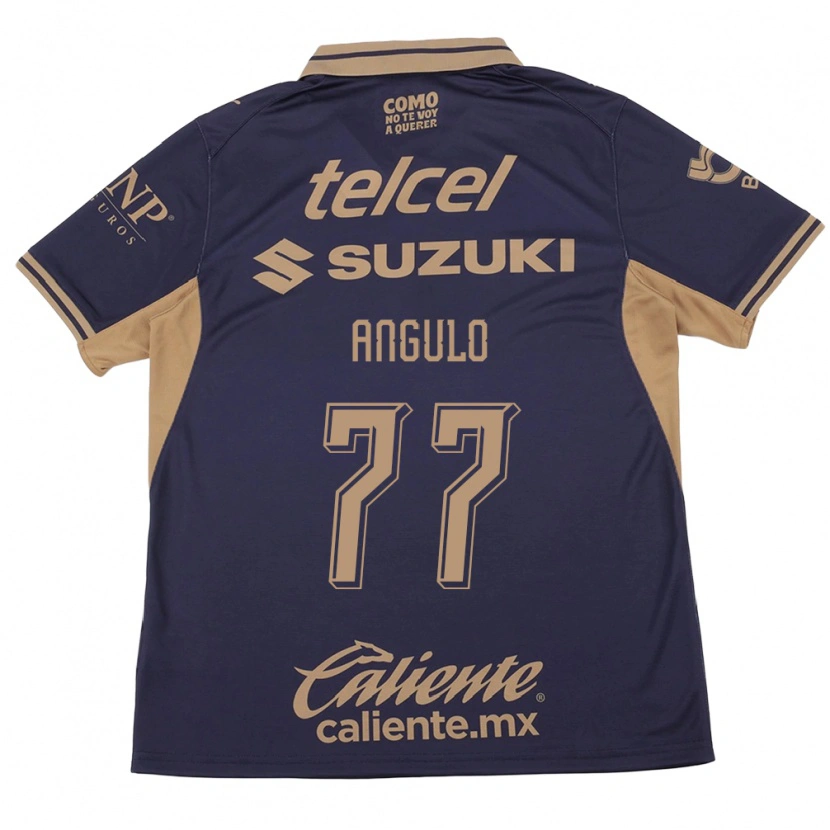 Danxen Women Álvaro Angulo #77 Purple Brown Home Jersey 2026/27 T-Shirt