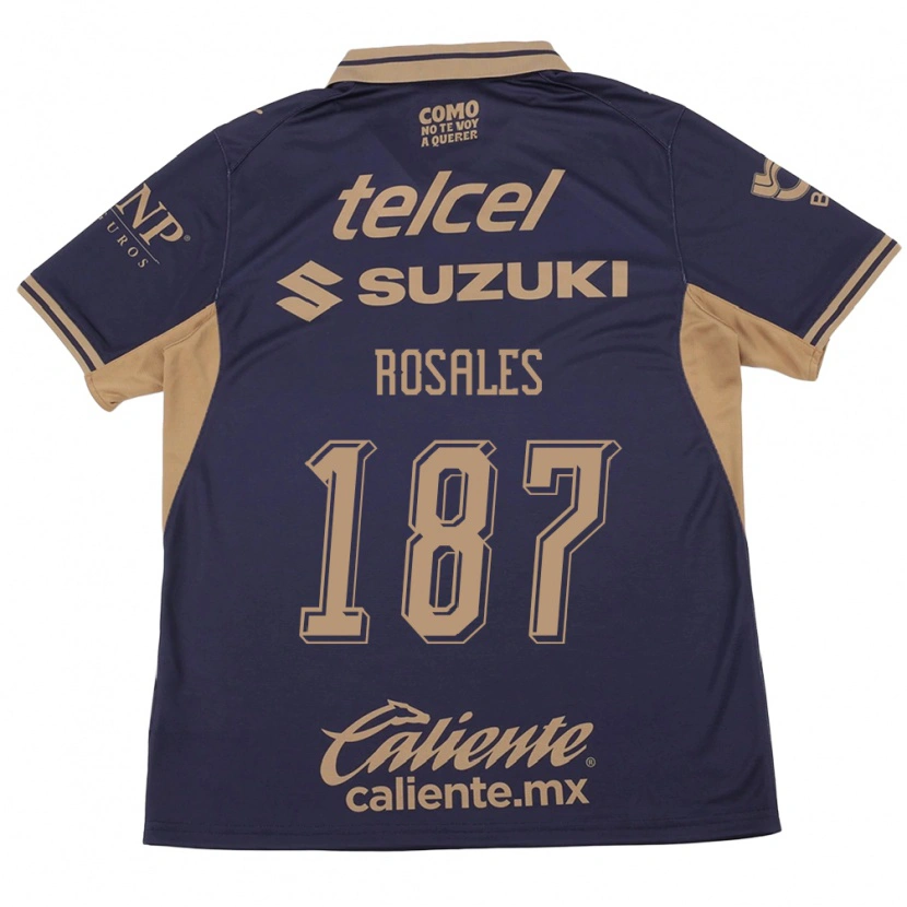 Danxen Women Alonso Rosales #187 Purple Brown Home Jersey 2026/27 T-Shirt