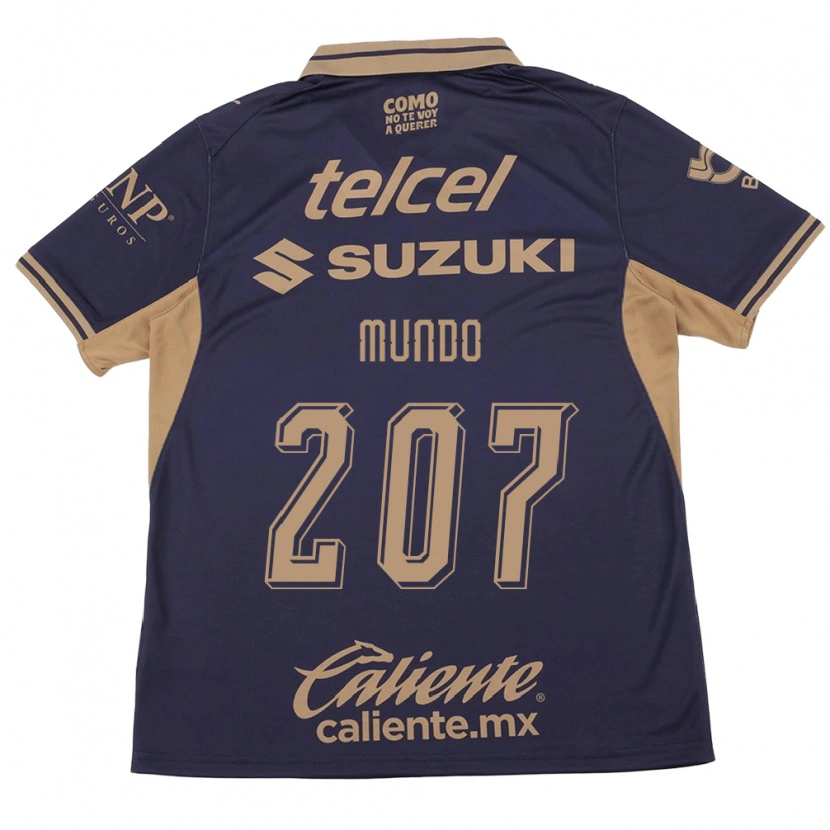 Danxen Women César Mundo #207 Purple Brown Home Jersey 2026/27 T-Shirt