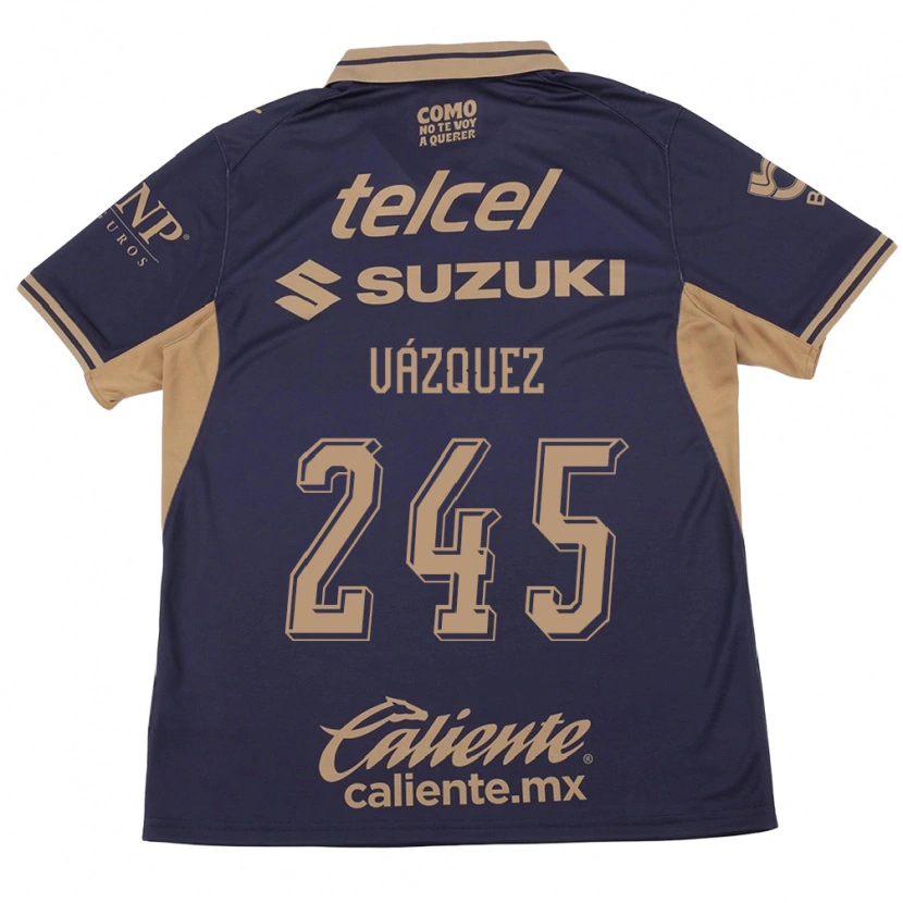 Danxen Women Austin Vázquez #245 Purple Brown Home Jersey 2026/27 T-Shirt