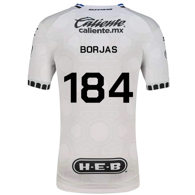 Danxen Women Daniel Borjas #184 White Black Blue Home Jersey 2026/27 T-Shirt