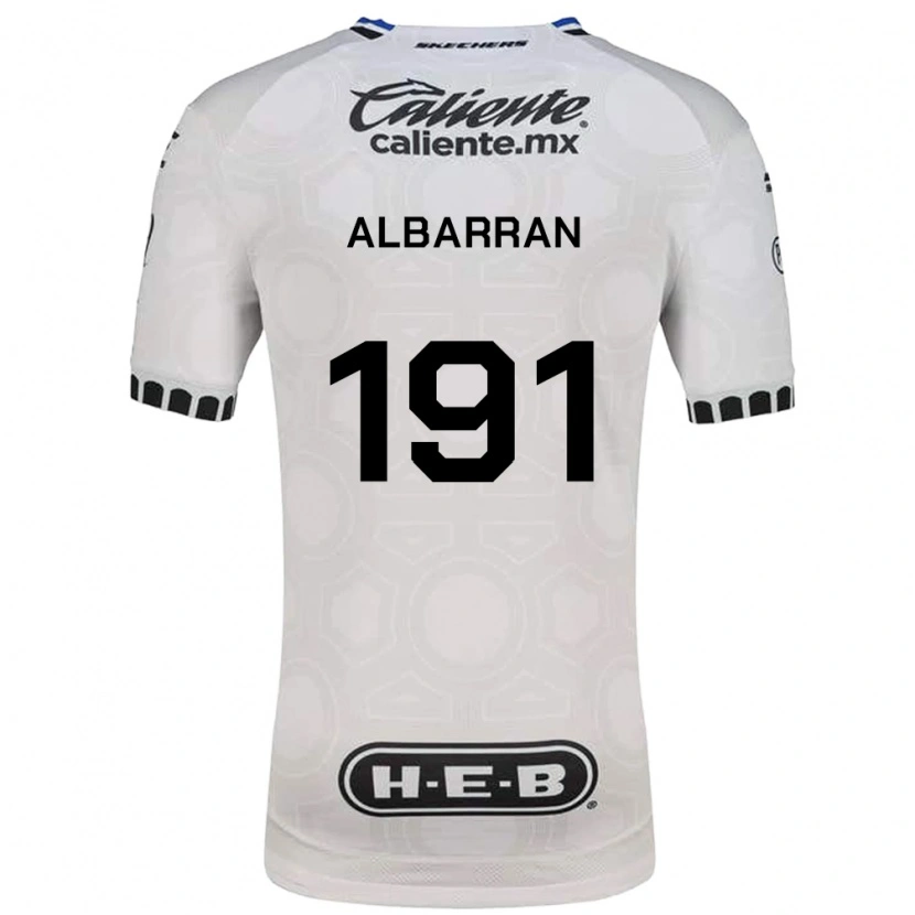Danxen Women Emilio Albarran #191 White Black Blue Home Jersey 2026/27 T-Shirt