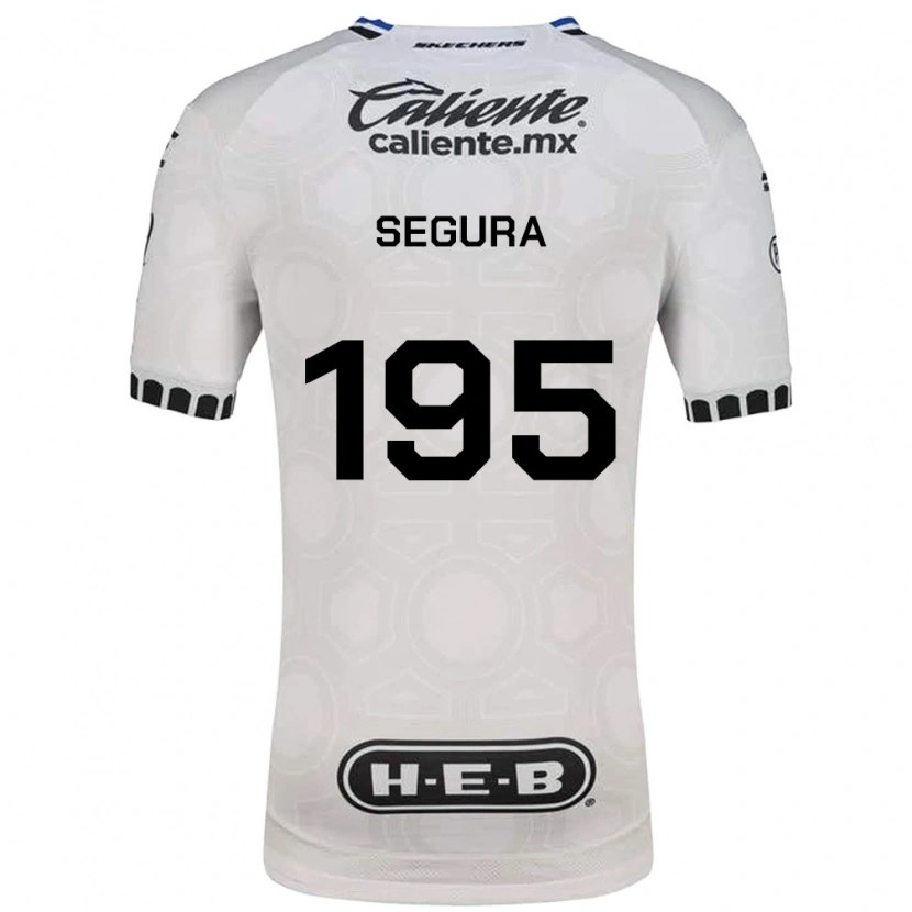 Danxen Women Rubén Segura #195 White Black Blue Home Jersey 2026/27 T-Shirt