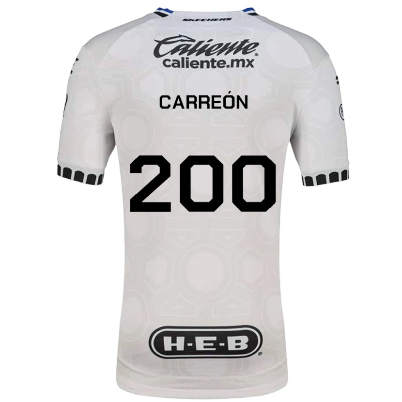 Danxen Women Cristian Carreón #200 White Black Blue Home Jersey 2026/27 T-Shirt