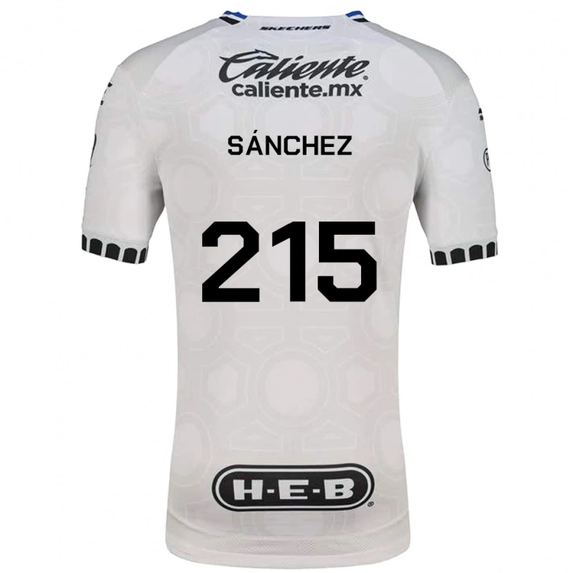 Danxen Women José Sánchez #215 White Black Blue Home Jersey 2026/27 T-Shirt