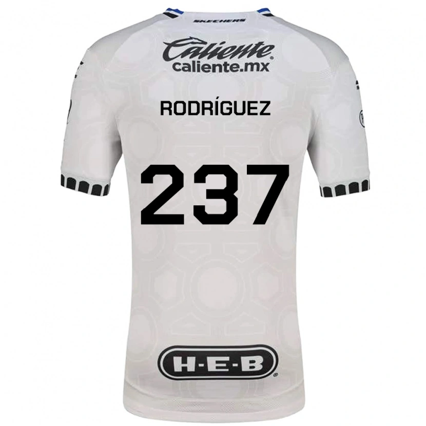 Danxen Women Nicolás Rodríguez #237 White Black Blue Home Jersey 2026/27 T-Shirt