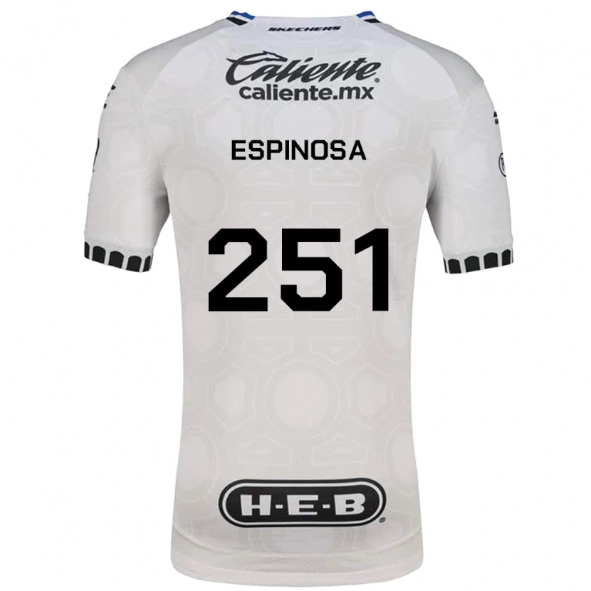Danxen Women Alexis Espinosa #251 White Black Blue Home Jersey 2026/27 T-Shirt