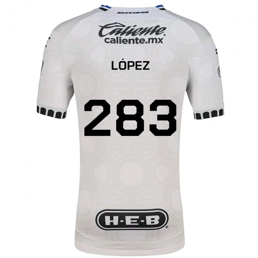 Danxen Women Ángel López #283 White Black Blue Home Jersey 2026/27 T-Shirt