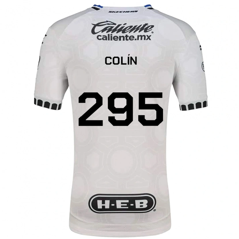 Danxen Women Osvaldo Colín #295 White Black Blue Home Jersey 2026/27 T-Shirt
