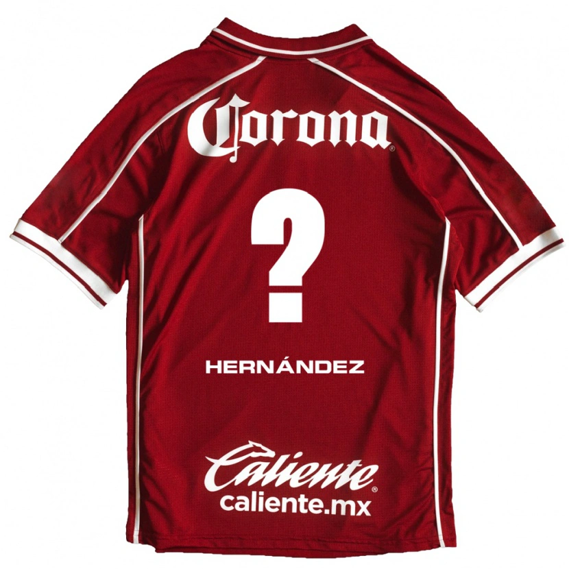 Danxen Women Francisco Hernández #0 White Red Home Jersey 2026/27 T-Shirt