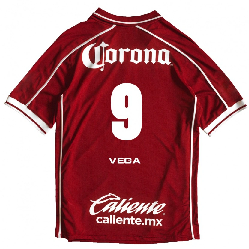 Danxen Women Alexis Vega #9 White Red Home Jersey 2026/27 T-Shirt
