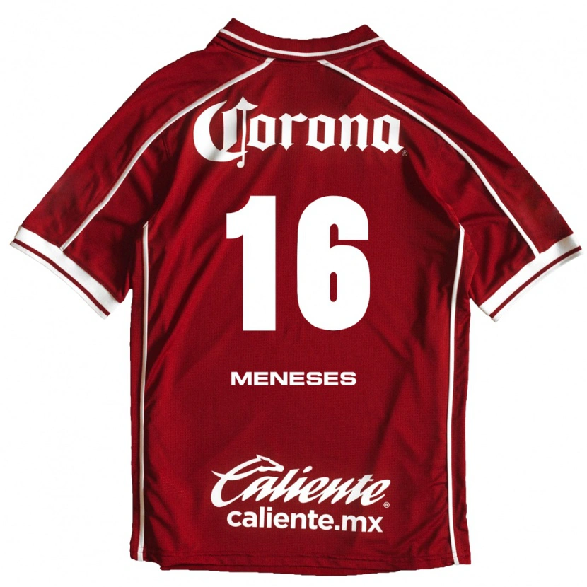 Danxen Women Jean Meneses #16 White Red Home Jersey 2026/27 T-Shirt