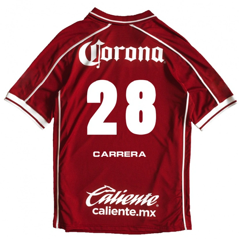 Danxen Women Nico Carrera #28 White Red Home Jersey 2026/27 T-Shirt