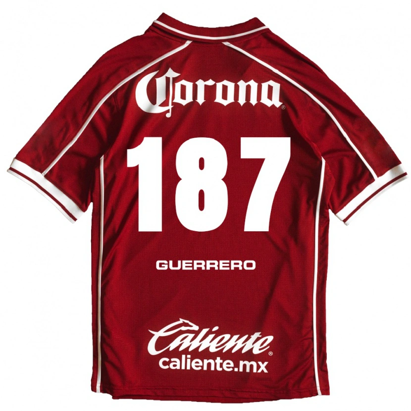 Danxen Women Dominic Guerrero #187 White Red Home Jersey 2026/27 T-Shirt