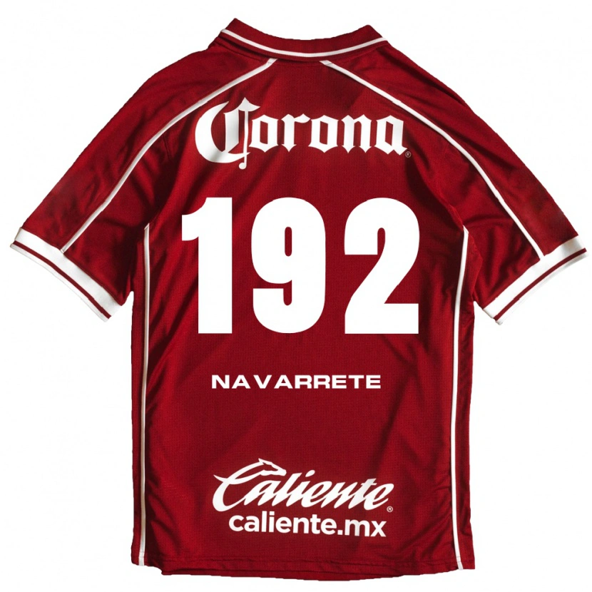 Danxen Women Luis Navarrete #192 White Red Home Jersey 2026/27 T-Shirt