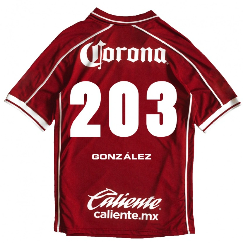 Danxen Women Luis González #203 White Red Home Jersey 2026/27 T-Shirt