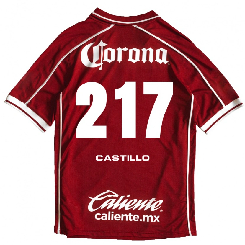 Danxen Women Klever Castillo #217 White Red Home Jersey 2026/27 T-Shirt