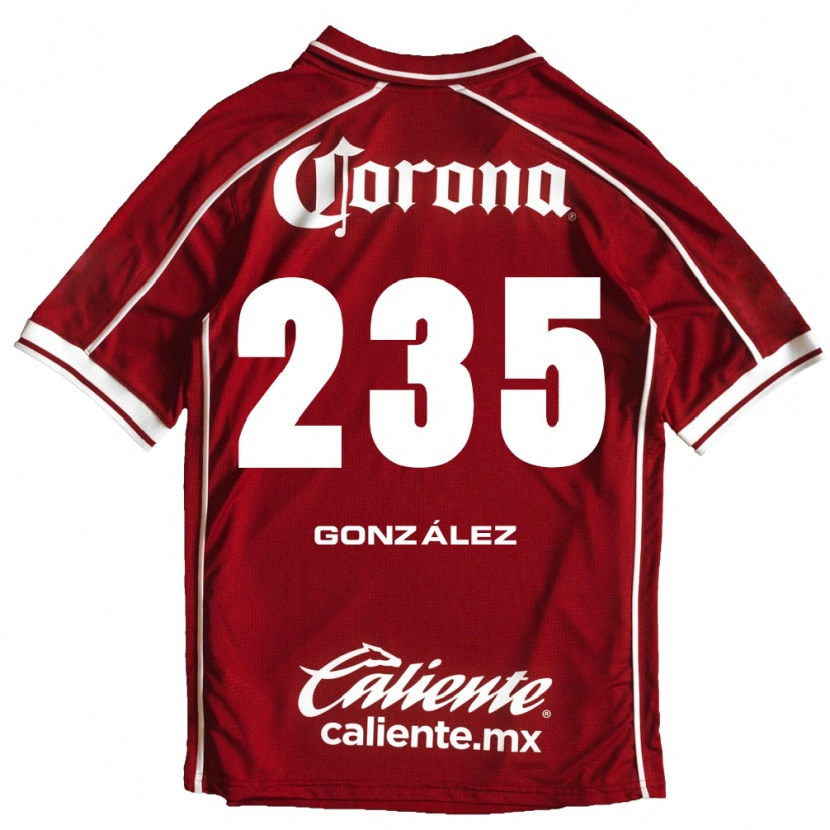 Danxen Women Ian González #235 White Red Home Jersey 2026/27 T-Shirt