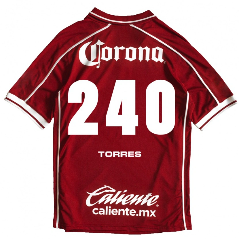 Danxen Women Santiago Torres #240 White Red Home Jersey 2026/27 T-Shirt