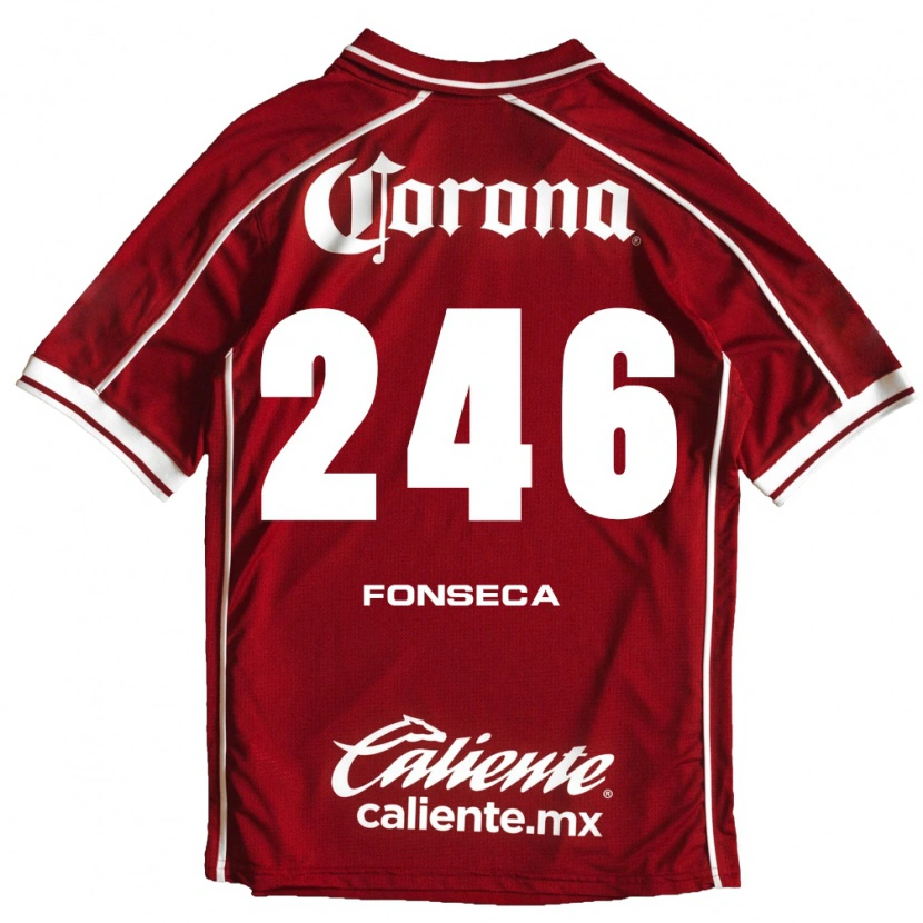 Danxen Women Fernando Fonseca #246 White Red Home Jersey 2026/27 T-Shirt