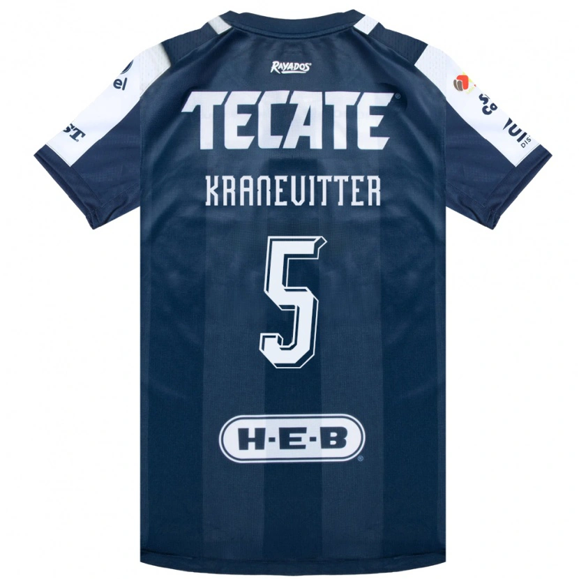 Danxen Women Matias Kranevitter #5 Ink Blue White Red Home Jersey 2026/27 T-Shirt