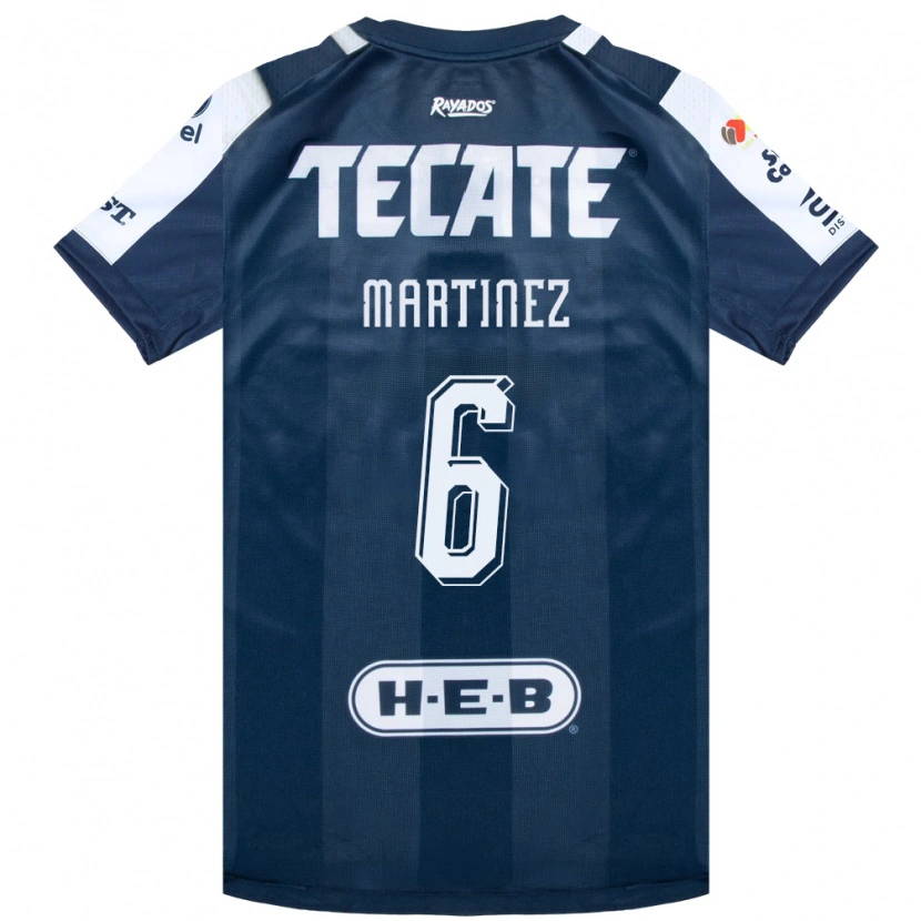 Danxen Women Alejandra Martinez #6 Ink Blue White Red Home Jersey 2026/27 T-Shirt