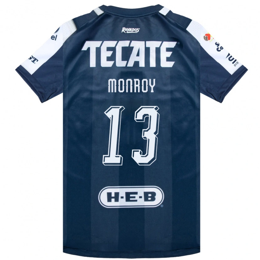 Danxen Women Paola Monroy #13 Ink Blue White Red Home Jersey 2026/27 T-Shirt