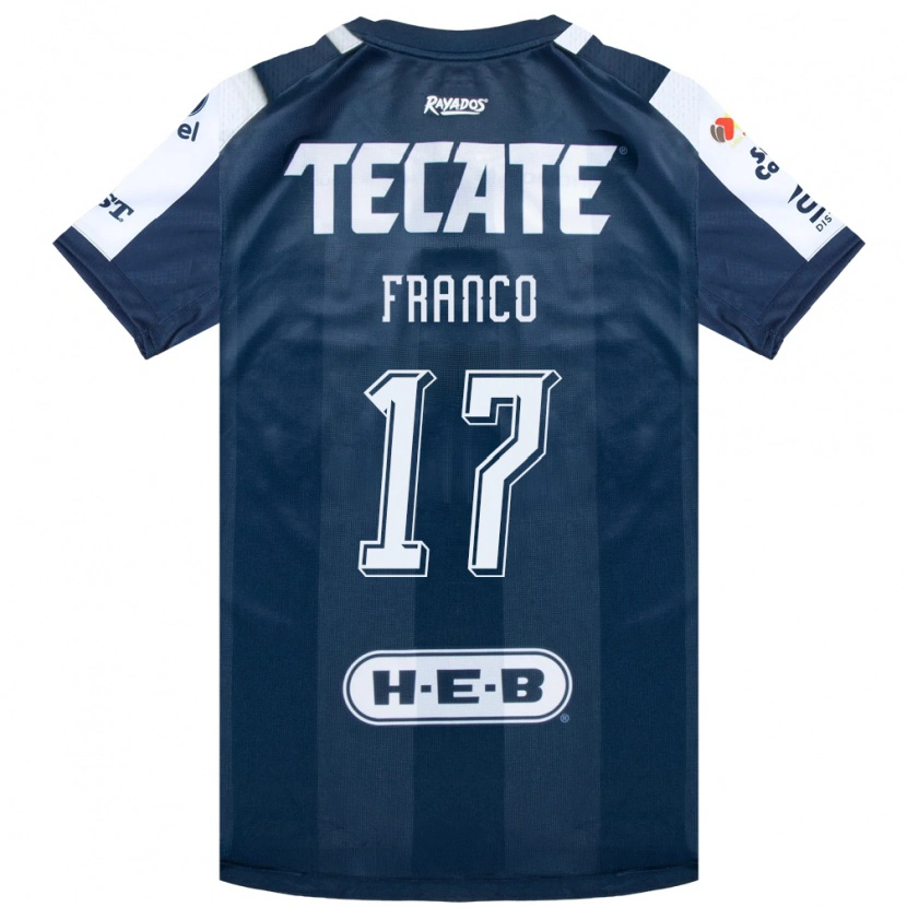 Danxen Women Yamile Franco #17 Ink Blue White Red Home Jersey 2026/27 T-Shirt