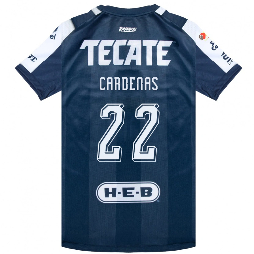 Danxen Women Luis Cárdenas #22 Ink Blue White Red Home Jersey 2026/27 T-Shirt