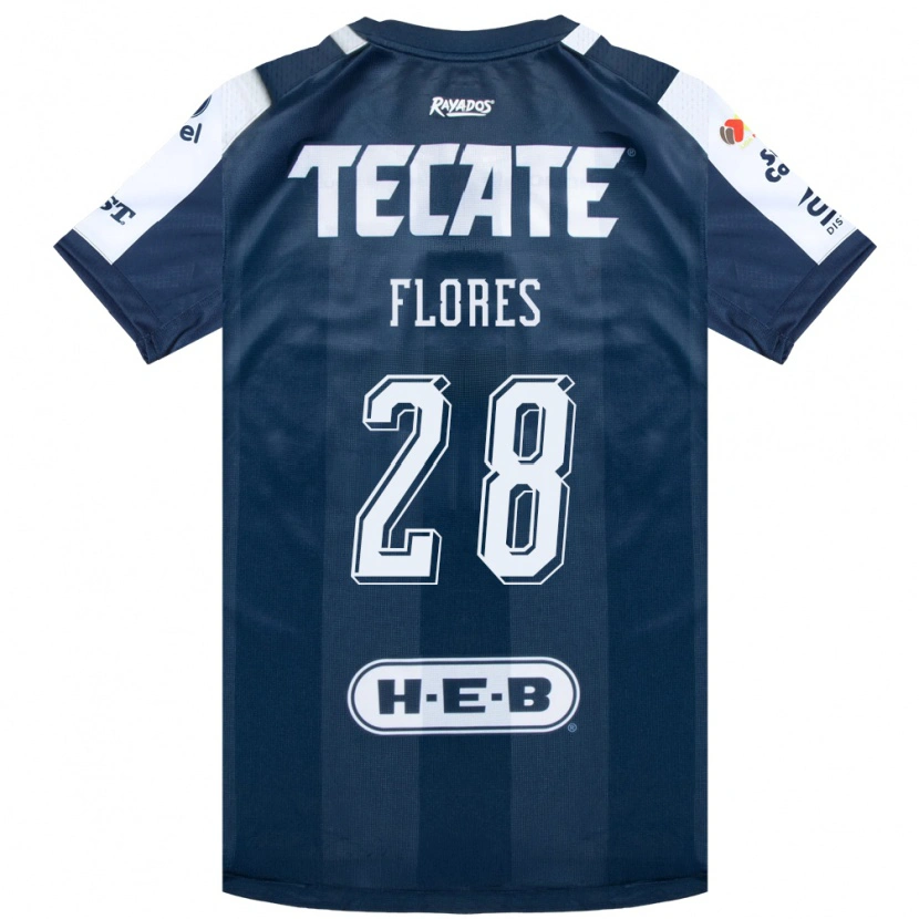Danxen Women Silvana Flores #28 Ink Blue White Red Home Jersey 2026/27 T-Shirt