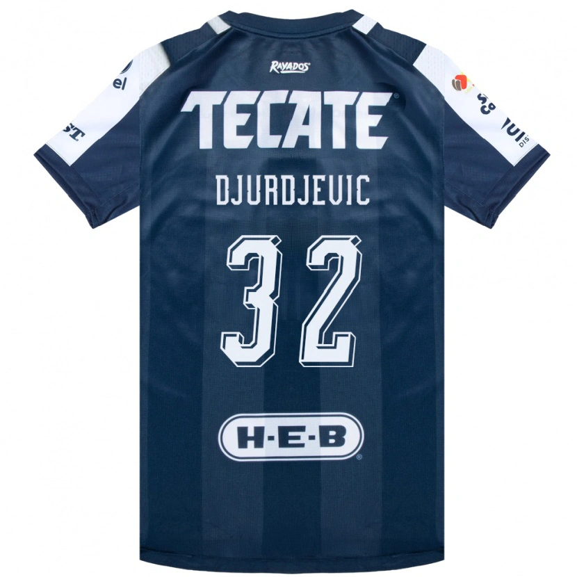 Danxen Women Uros Djurdjevic #32 Ink Blue White Red Home Jersey 2026/27 T-Shirt