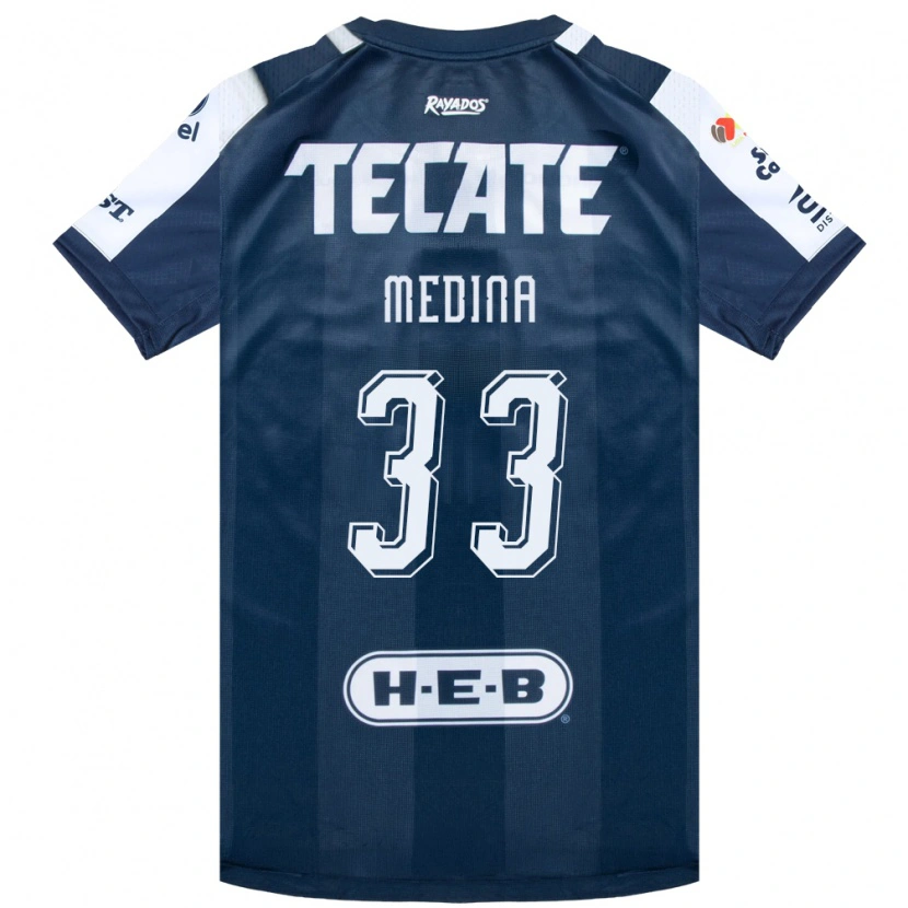 Danxen Women Stefan Medina #33 Ink Blue White Red Home Jersey 2026/27 T-Shirt