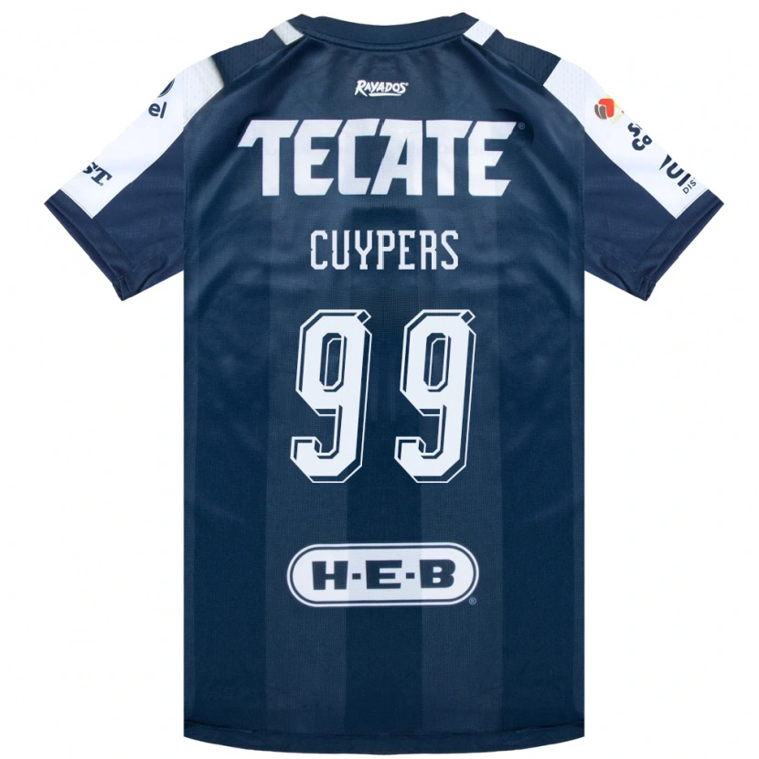 Danxen Women Hugo Cuypers #99 Ink Blue White Red Home Jersey 2026/27 T-Shirt