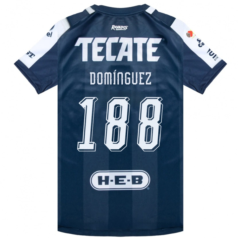 Danxen Women Joel Domínguez #188 Ink Blue White Red Home Jersey 2026/27 T-Shirt