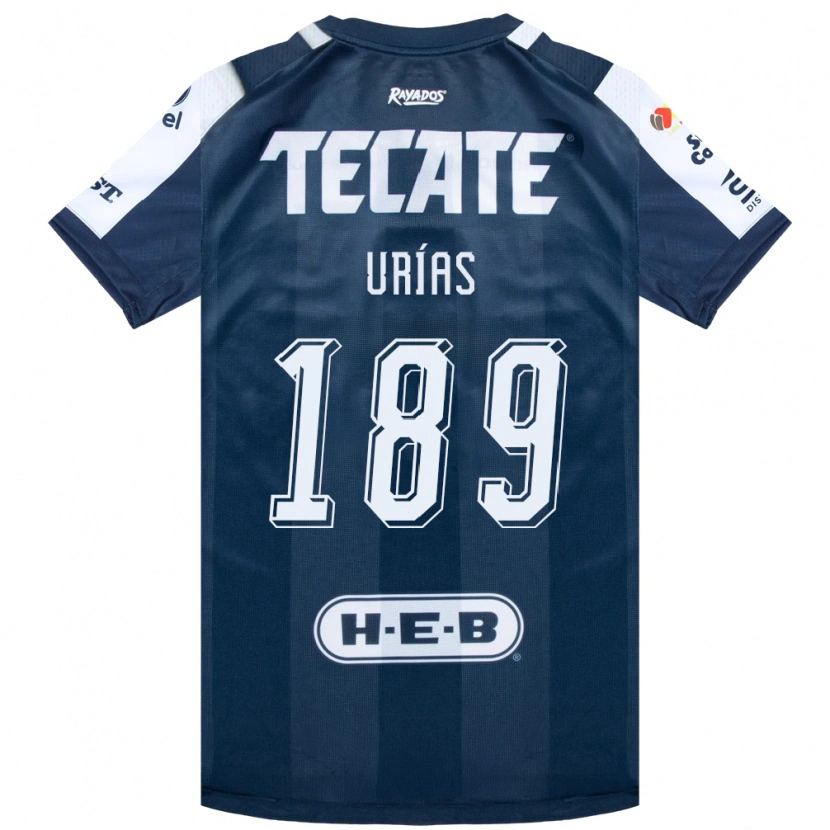 Danxen Women Álex Urías #189 Ink Blue White Red Home Jersey 2026/27 T-Shirt