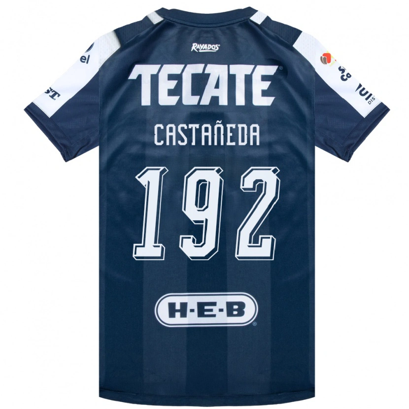 Danxen Women Jonathan Castañeda #192 Ink Blue White Red Home Jersey 2026/27 T-Shirt
