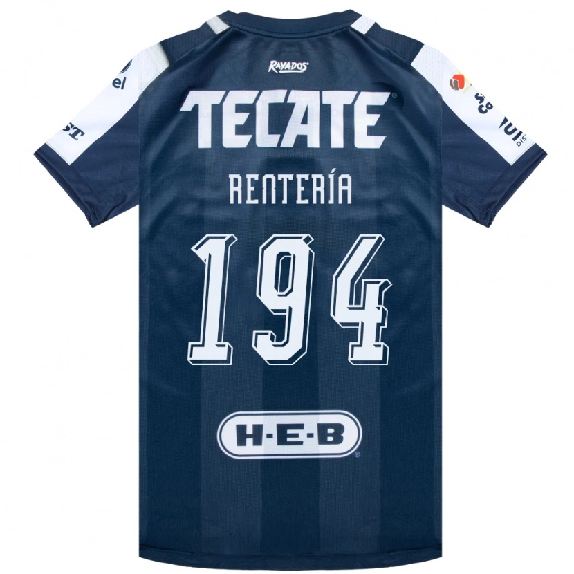 Danxen Women Ricardo Rentería #194 Ink Blue White Red Home Jersey 2026/27 T-Shirt