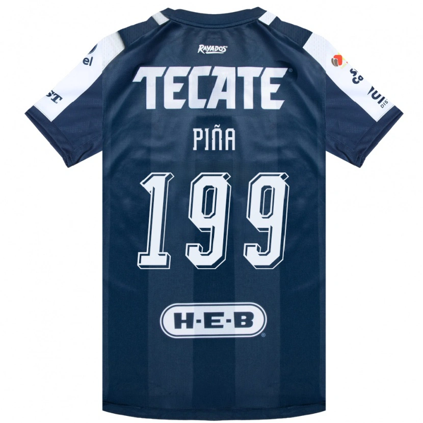 Danxen Women Ricardo Piña #199 Ink Blue White Red Home Jersey 2026/27 T-Shirt