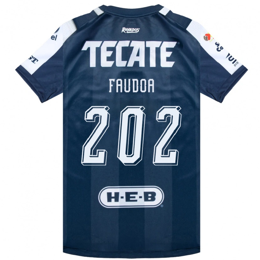 Danxen Women Juan Faudoa #202 Ink Blue White Red Home Jersey 2026/27 T-Shirt