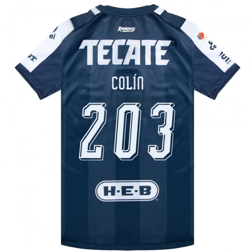 Danxen Women Luis Colín #203 Ink Blue White Red Home Jersey 2026/27 T-Shirt