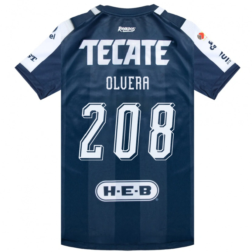 Danxen Women Marcelo Olvera #208 Ink Blue White Red Home Jersey 2026/27 T-Shirt