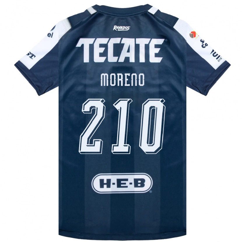 Danxen Women Gael Moreno #210 Ink Blue White Red Home Jersey 2026/27 T-Shirt