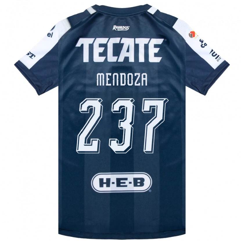 Danxen Women José Mendoza #237 Ink Blue White Red Home Jersey 2026/27 T-Shirt