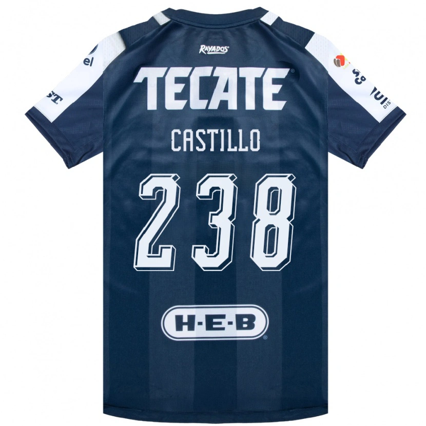 Danxen Women Juan Castillo #238 Ink Blue White Red Home Jersey 2026/27 T-Shirt