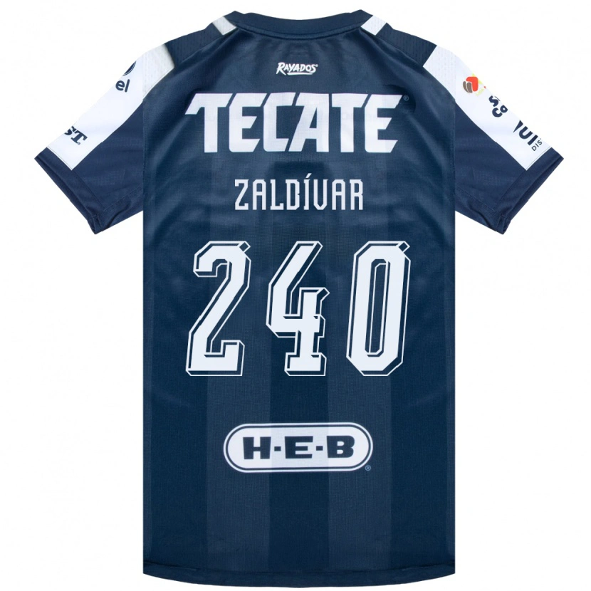 Danxen Women Milton Zaldívar #240 Ink Blue White Red Home Jersey 2026/27 T-Shirt