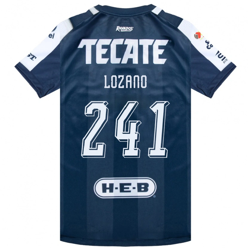 Danxen Women Ronald Lozano #241 Ink Blue White Red Home Jersey 2026/27 T-Shirt