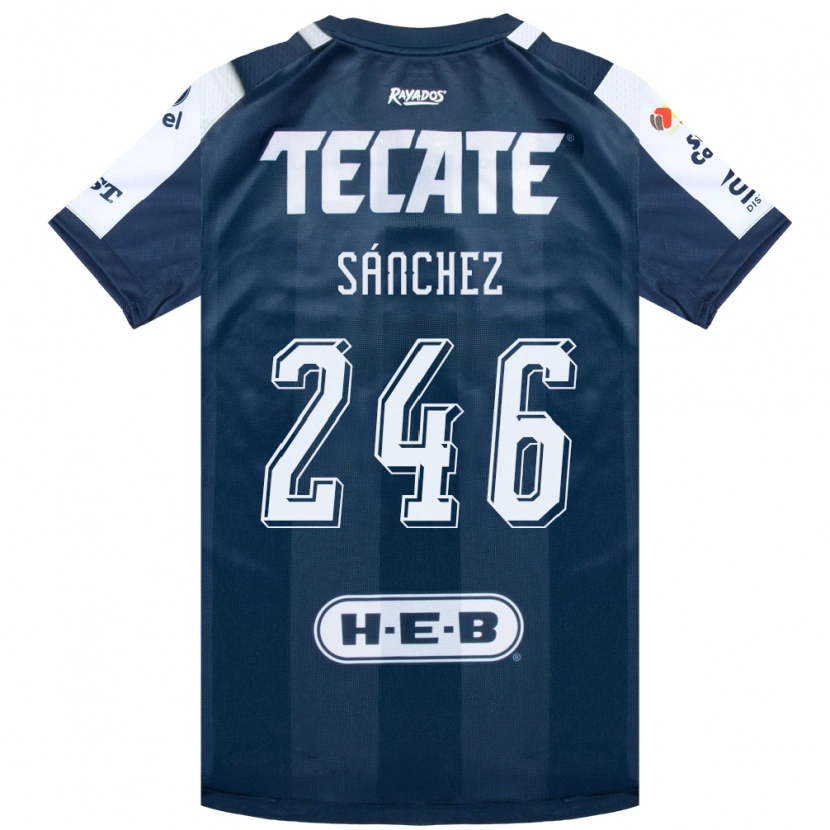 Danxen Women Diego Sánchez #246 Ink Blue White Red Home Jersey 2026/27 T-Shirt