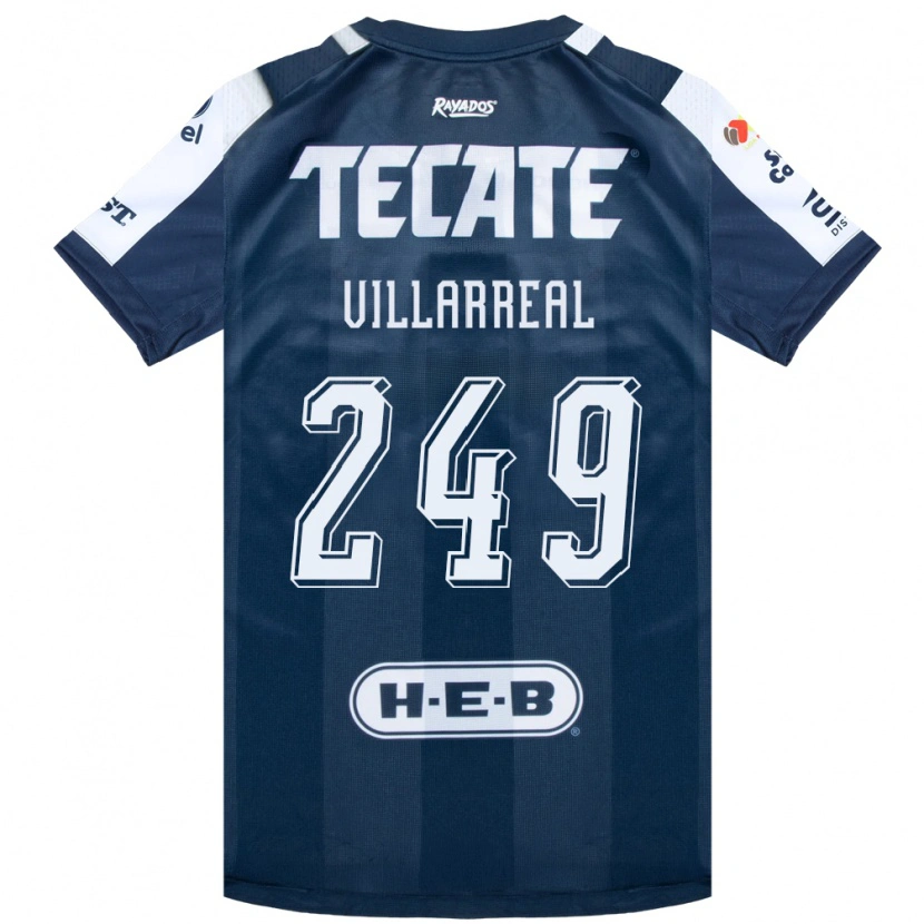 Danxen Women Daniel Villarreal #249 Ink Blue White Red Home Jersey 2026/27 T-Shirt